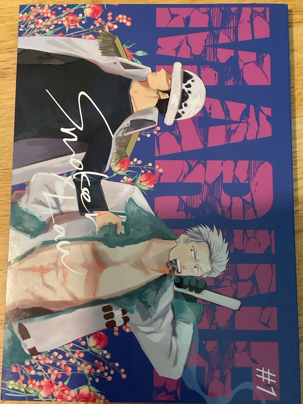SmoLaw Smoker x Trafalgar Law Yaoi manga Doujinshi Marine by 2x3 Rakuda